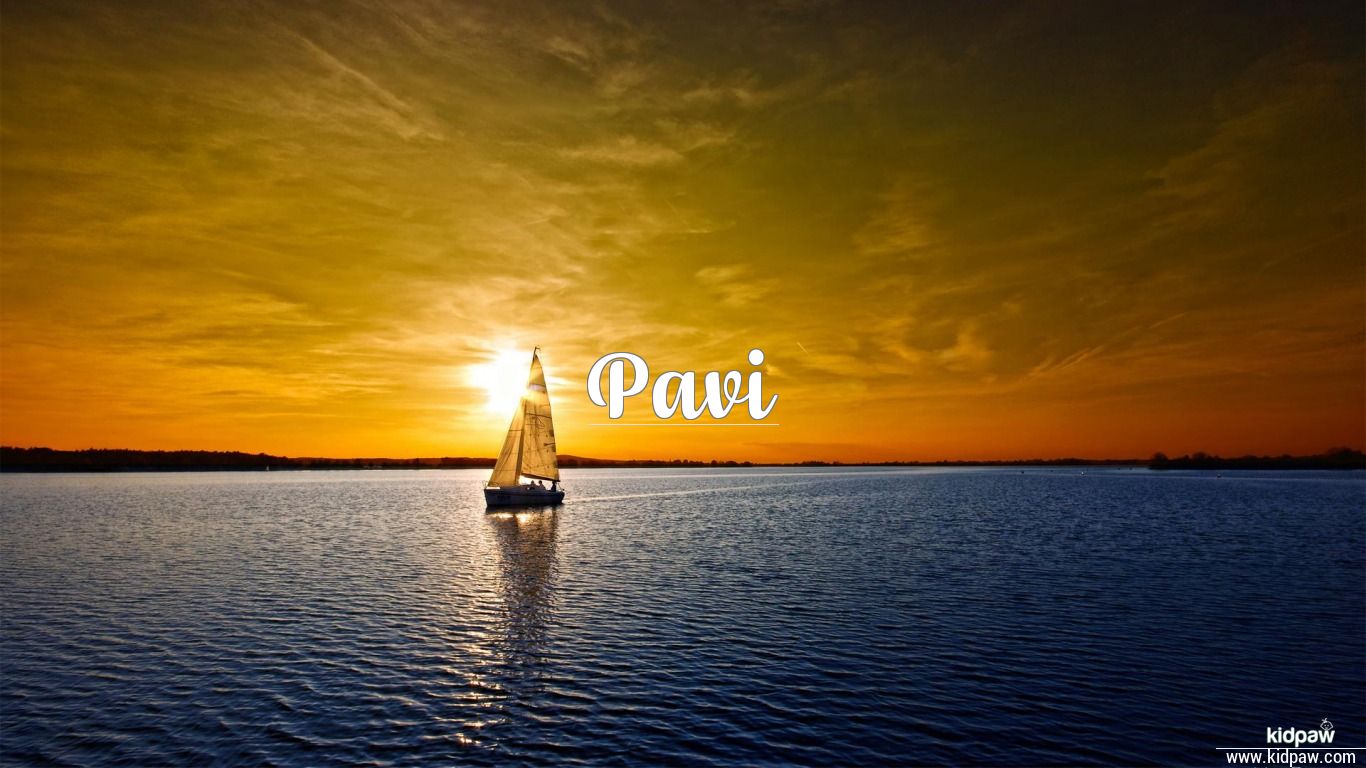 Pavi 3D Name Wallpaper for Mobile, Write पवि Name on Photo Online