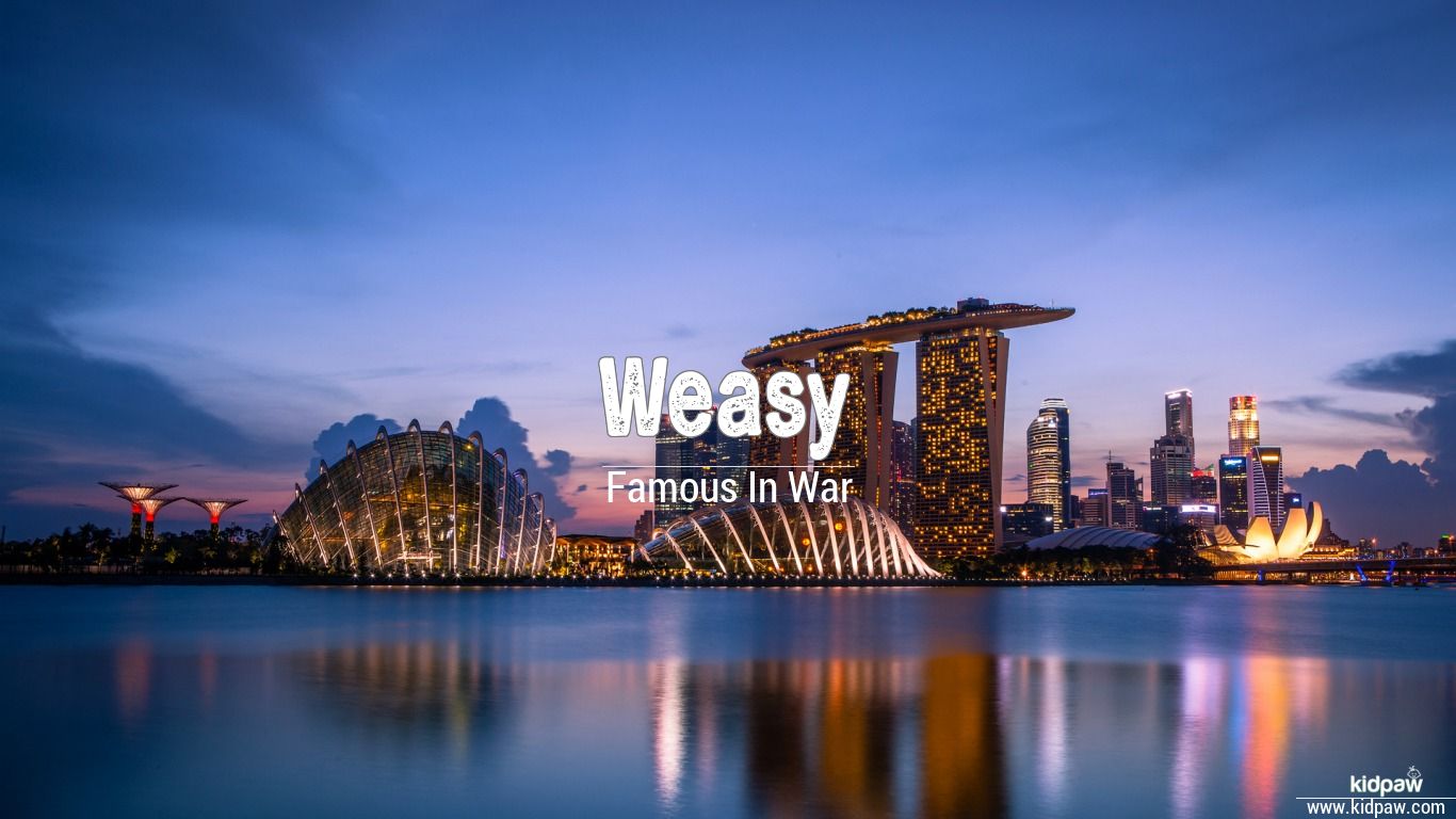 Weasy 3D Name Wallpaper for Mobile, Write Name on Photo Online